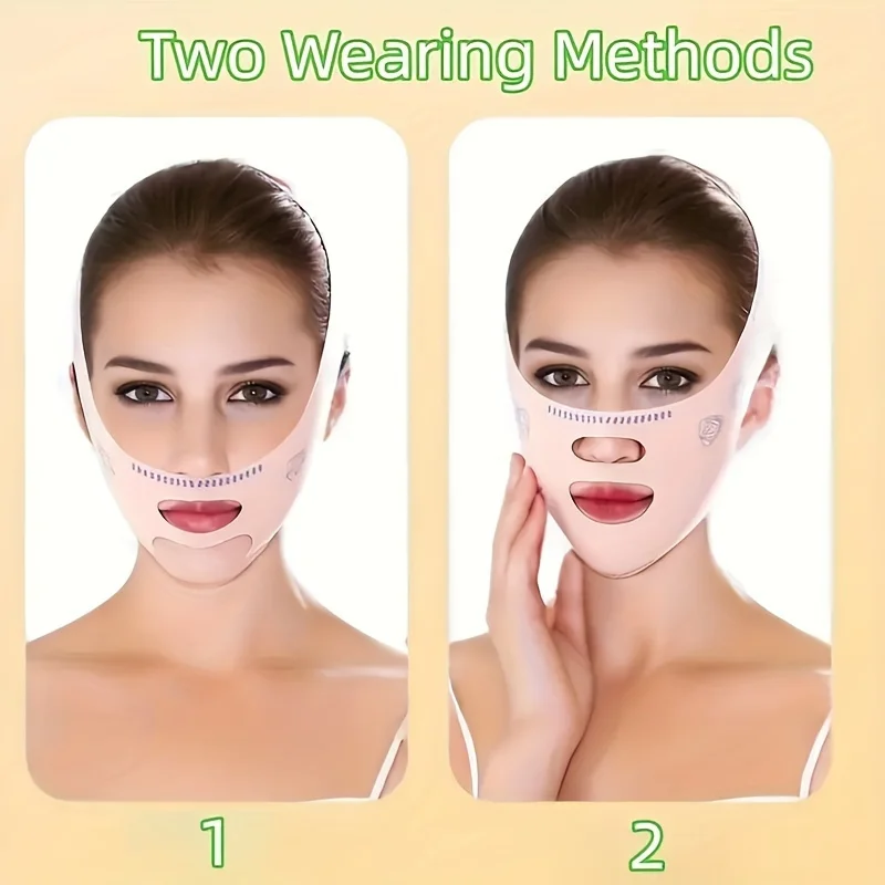Chin Cheek Slimming Bandage V Shaper V Line Lifting Mask Face Lifting Anti Wrinkle Strap Band Sleeping Mask Beauty Health view 5