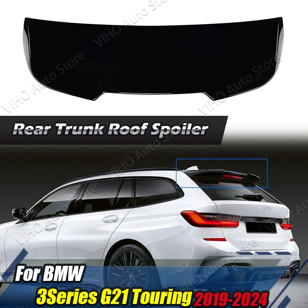 For BMW 3 Series G21 Touring 2019 2020 2021 2022 2023 2024 Car Rear Roof Sport Spoiler Tail Wing Trunk Splitter Styling Body Kit