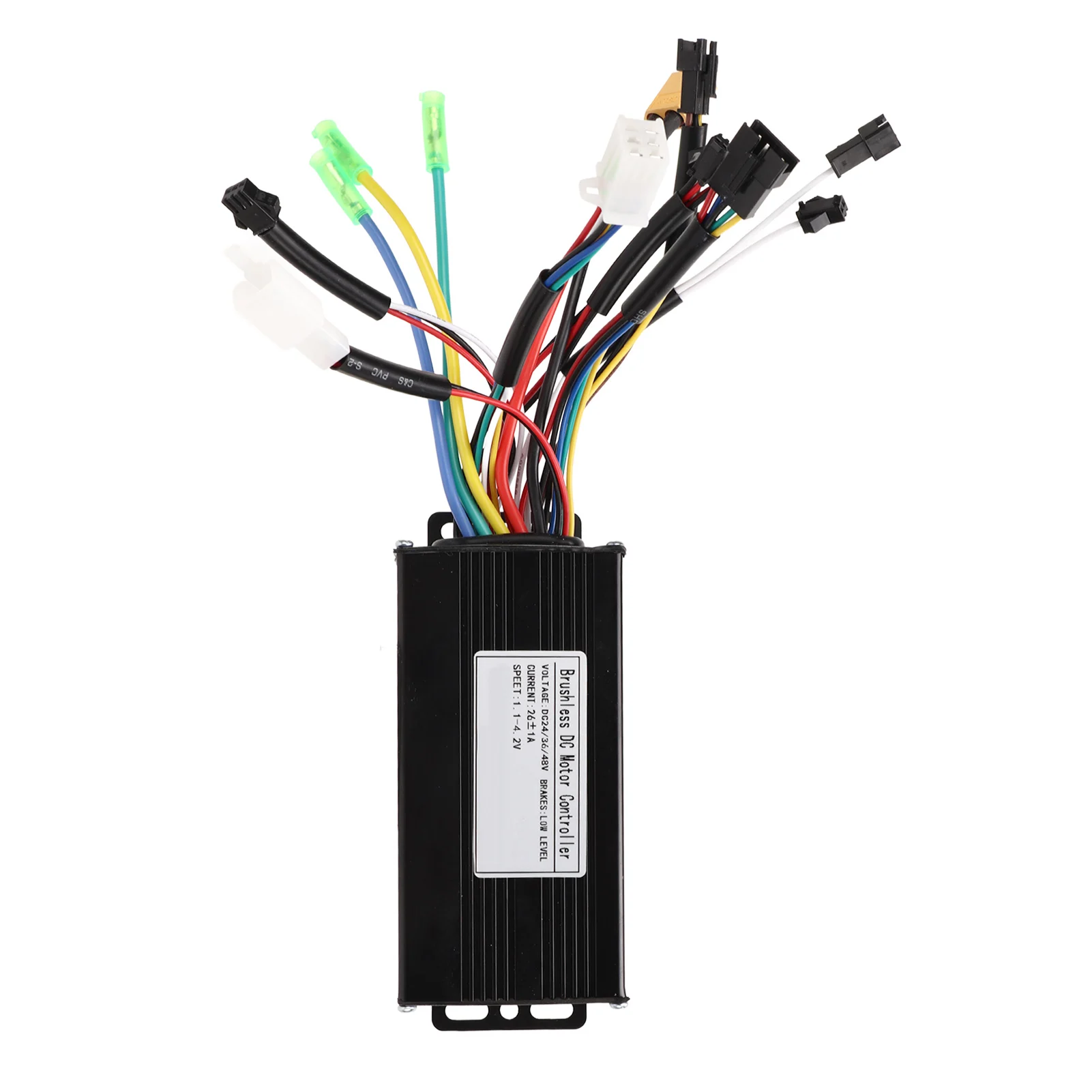 

24V 36V 48V 500W 750W Electric Bike Controller Brushless Motor 3 Mode Sine Wave 26A Modified Accessories