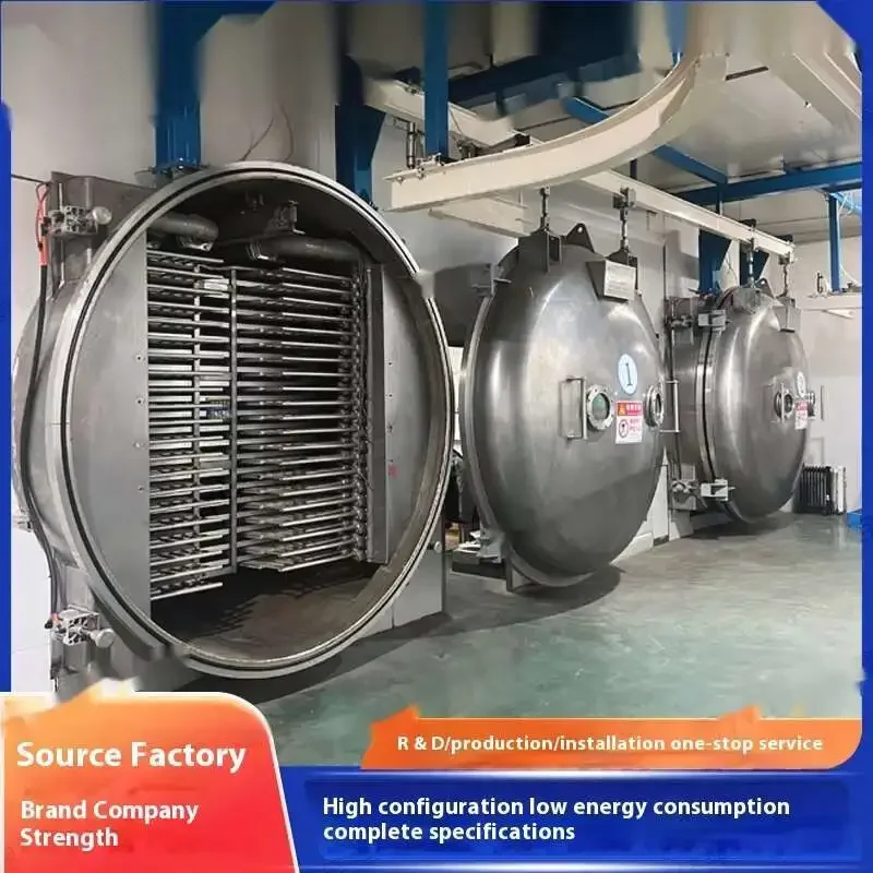 

Fruit Vegetable Pet Food Liver, Chicken Breast Vacuum Machine, Raw Meat And Bone Large-Scale Freeze-Drying Machine