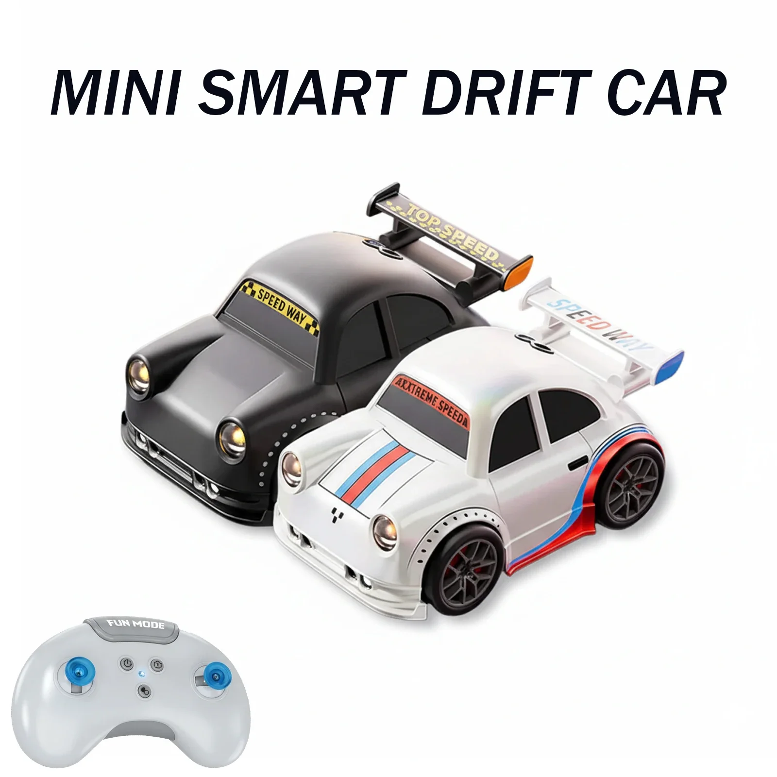 

Мини-радиоуправляемый дрифтовый автомобиль 2,4G для детей с подсветкой и звуком, интеллектуальная игрушка с дистанционным управлением, развлечения для гонок в помещении и на открытом воздухе, подарок для мальчиков и девочек