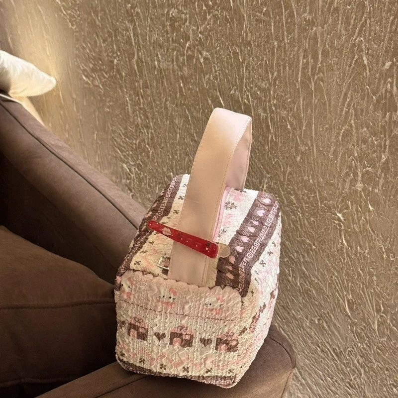 

Large Capacity Cute Travel Cosmetic Lipstick Storage Bag Women's Makeup Kit Organizer Wallet Pencil Case Pouch