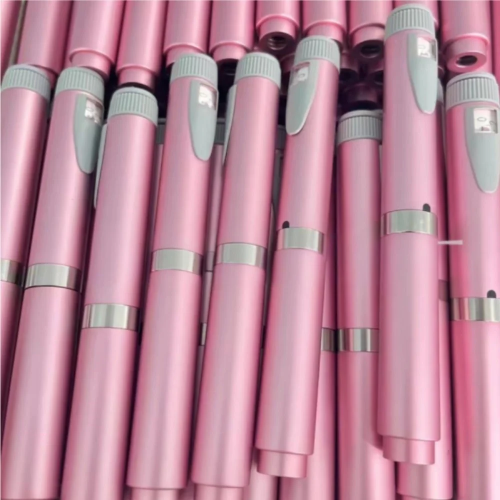 

5/10 шт., 5 цветов, розовая ручка для татуировки, ручка для инъекций инсулина, медицинская 3 мл, пустая кассета, бутылка для лилий, инсулиновые картриджи, волшебная ручка