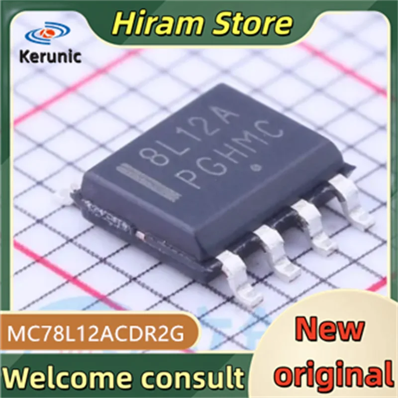 50PCS 8L12A New and Original MC78L12ACDR2G MC78L12ACDR MC78L12A MC78L12