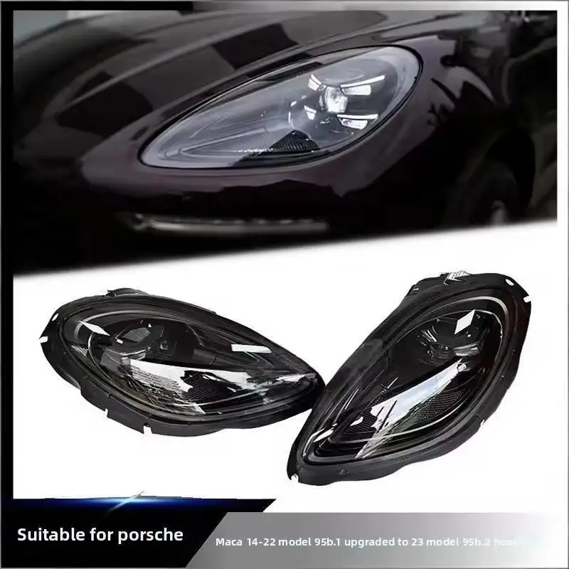 For 95B Macan 2014-2020 to 2023 Model Years Upgraded 12V Matrix LED Headlights