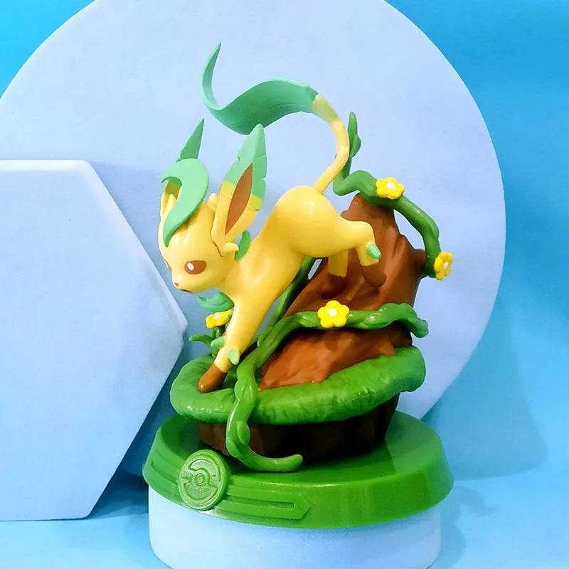 Anime Pokemon Funism Adventure Eevee Family Suit Blind Box Jolteon Sylveon Actionfigur Sammlung Modell Kinderspielzeug Geschenk Replik – Detail 8