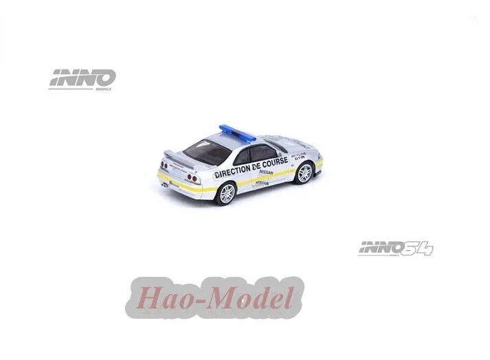 INNO 1/64 For Nissan SKYLINE GTR R33 NISMO 400R Car Model Alloy Metal Diecast Simulation Toys Gifts Hobby Display Collection