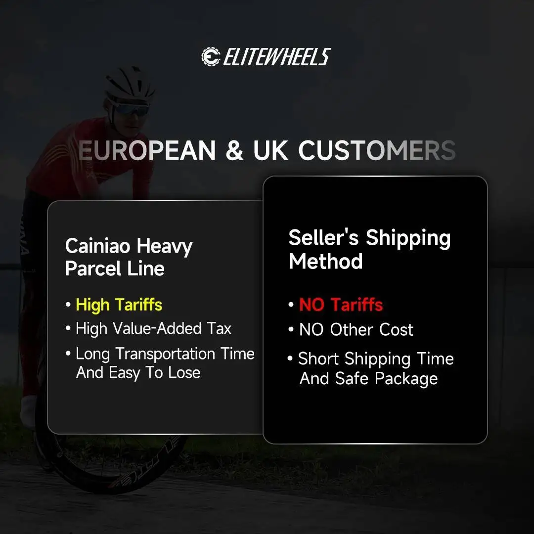 ELITEWHEELS Carbon Wheels Disc Brake 700c Road Bike Wheelset ENT UCI Quality Carbon Rim Center Lock Or 6-blot Bock Road Cycling