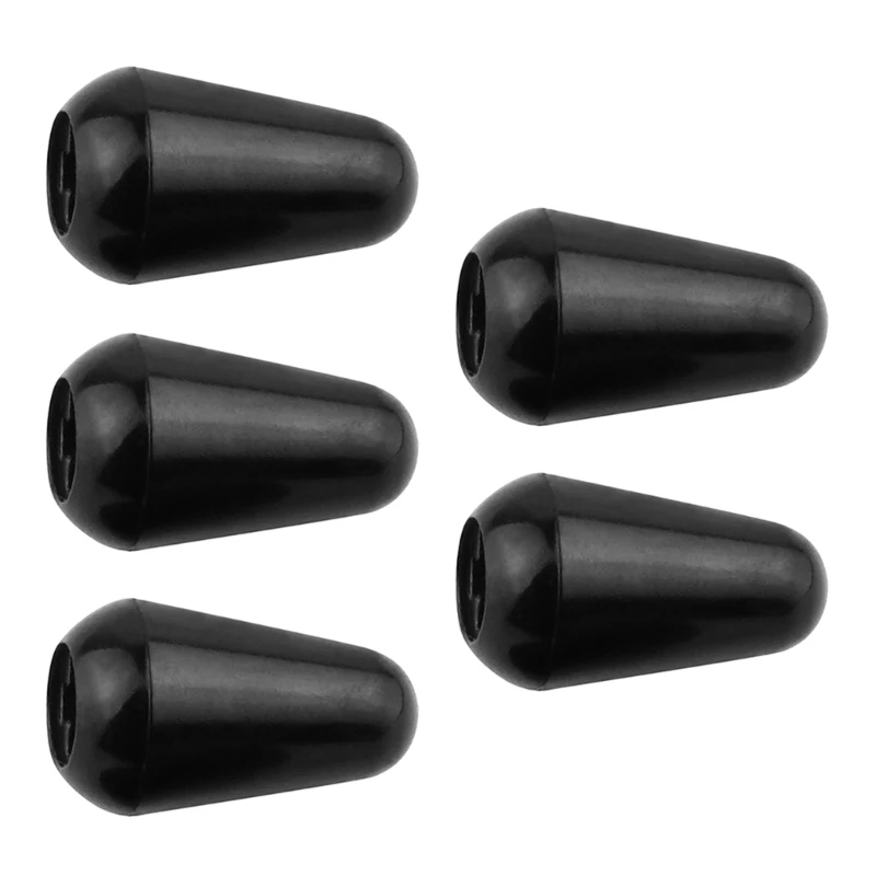 5Pcs Plastic Guitar Pickup Selector Switch Tips 3/5 Way Toggle Switch Knobs Tips Caps 4mm Guitar Accessories 3.7mm