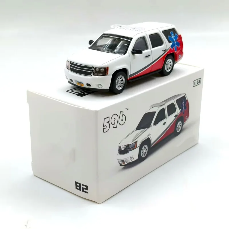 

Rescue Safety Police Car Alloy Simulation Car Model Static Collection Ornament Brand New Packaging Simulation Car Model