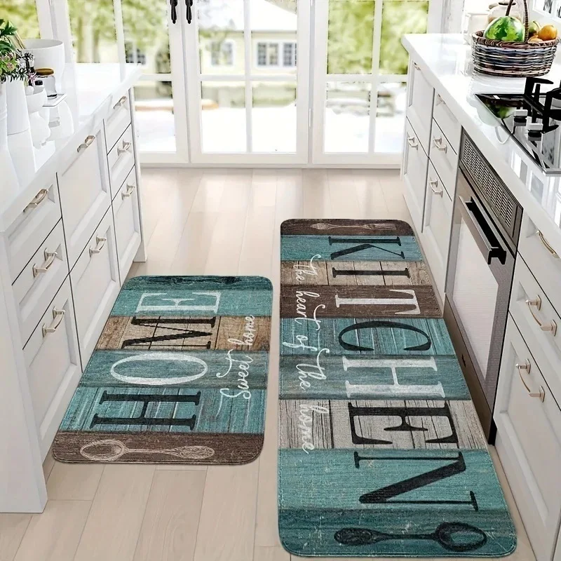 

VIKAMA Entry Door Floor Mat For The Entrance, Bedroom Entrance Living Room Carpet, Bathroom Anti-Slip Velvet Foot Rug Home Decor