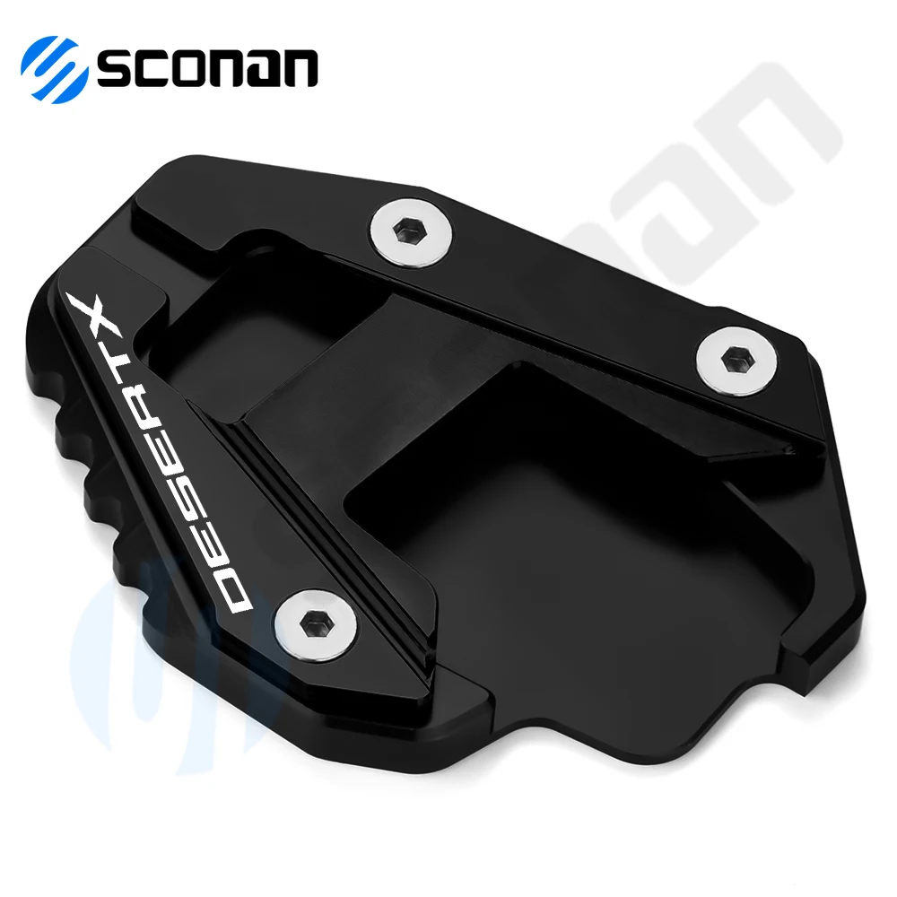 For Ducati Hypermotard 939 950 SP Desert X Scrambler 1100 Motorcycle Accessories Kickstand Side Stand Enlarge Extension Plate