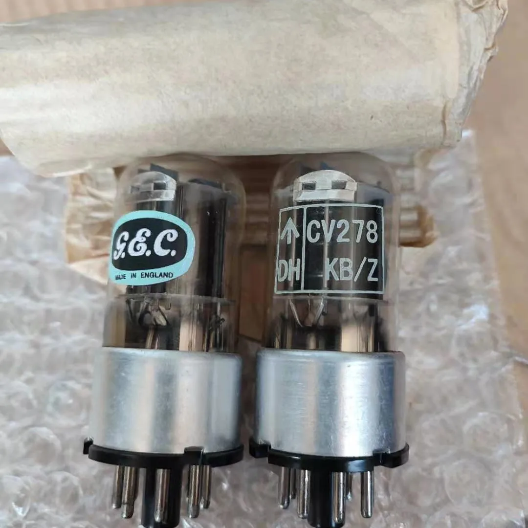 

New GEC UK CV278 CV1988 tube generation 6SN7GT 6H8C 5962 ECC33 black screen