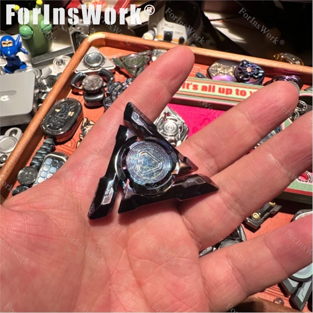 3체 XL 스테인레스 스틸 Fidget Spinner 소년을 위한 멋진 물건 스트레스 완화 장난감 금속 Fidget Spinner