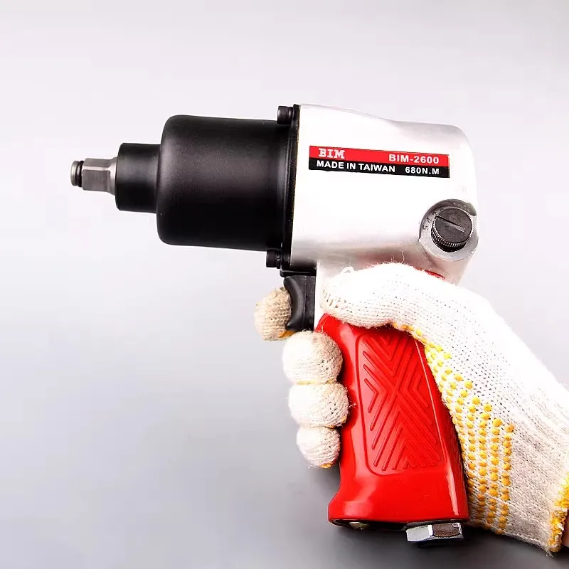Bimcom العرض المباشر Bim-2600 إصلاح السيارات إزالة الإطارات مفتاح هوائي عزم دوران عالي مدفع هواء صغير رخيصة 1/2 بوصة #3