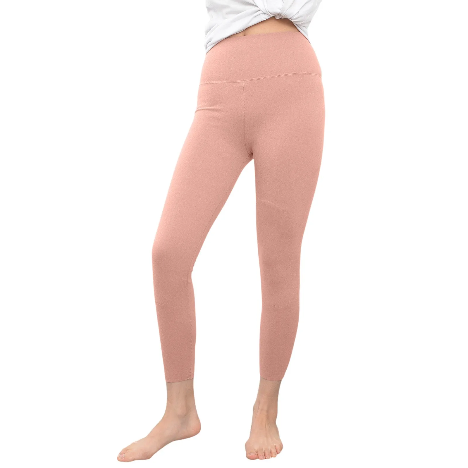 Women's Thermal Underwear Bottoms Fleece Lined Leggings High Waisted Yoga Pants Gym Workout Pants Soft Loung Trousers