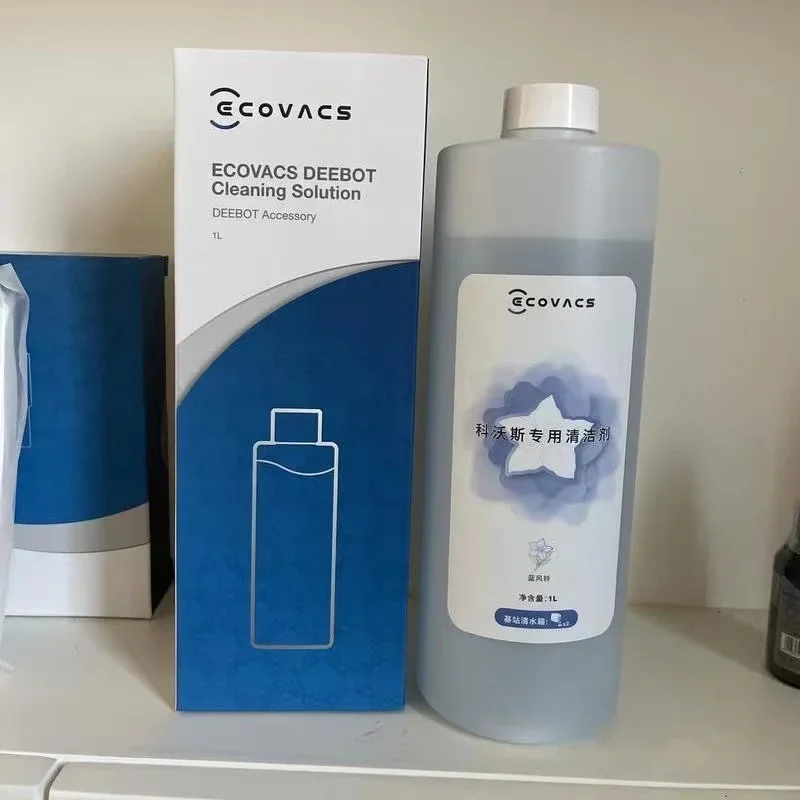 1L Original cleaning fluid for ECOVACS DEEBOT X1 OMNI Blue Campanula Fragrance