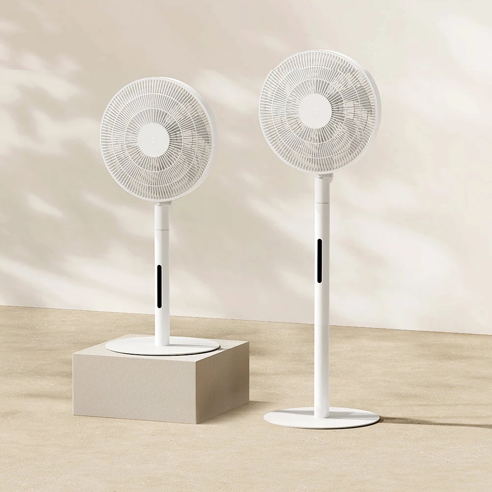 XIAOMI MIJIA DC Inverter Floor Fan Pro,Ultra-Thin Retractable,With Storage Box,Smart Standing Electric Fan,100 Air Flow Settings image 5