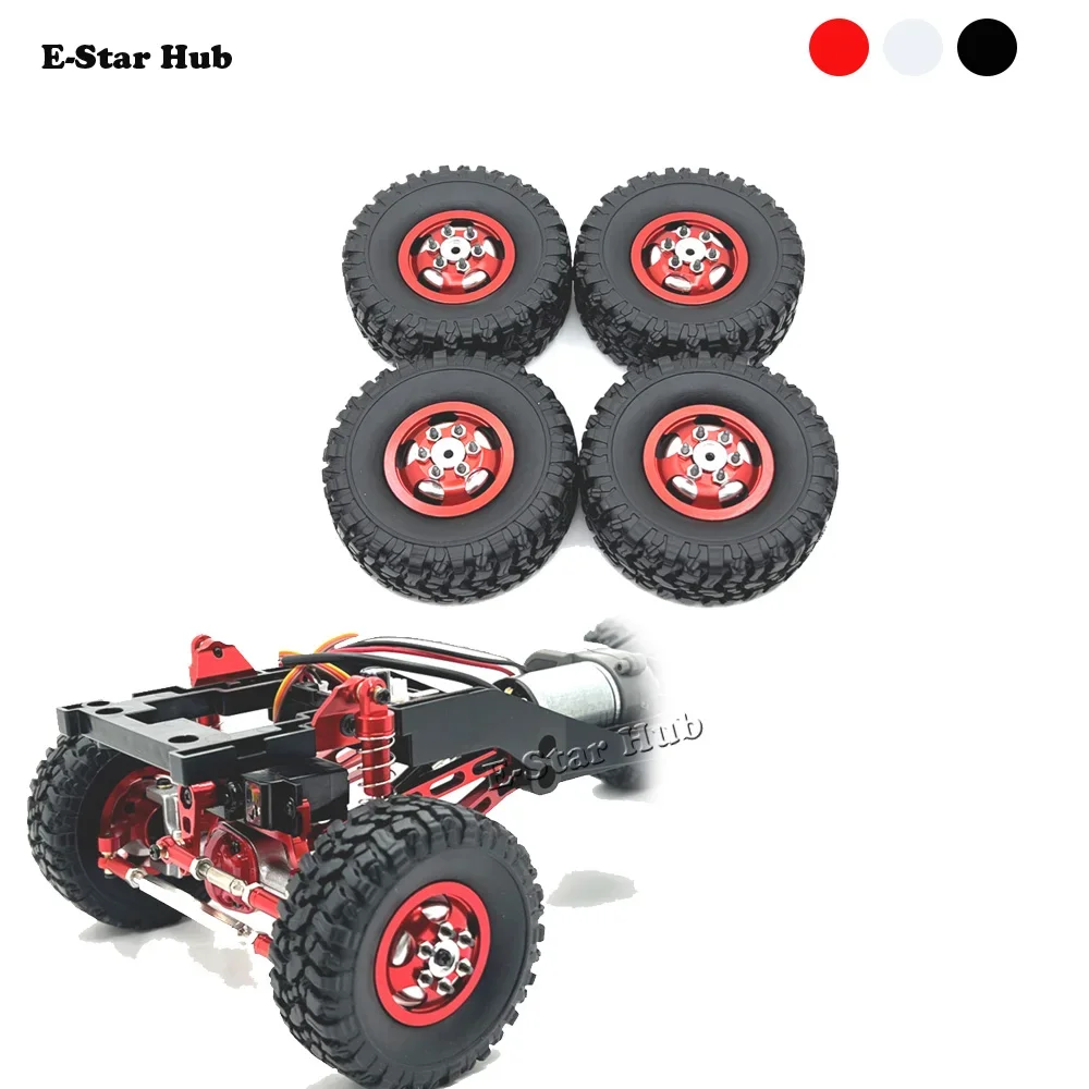 

Wheel Hub Tire for 1/12 MN82 LC79 MN78 Metal Upgrade Parts Kit RC Car OP Accessories