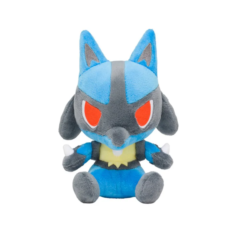 15-18CM Anime Pokemon Figure Kawaii Lucario Scolipede śliczne zabawki miękkie kreskówka lalka dekoracja sypialni prezenty urodzinowe dla dzieci