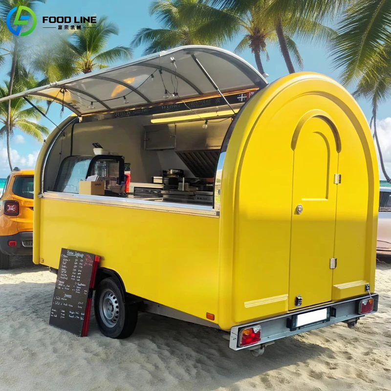 

Customized Innovative Mobile Food Truck Advanced Technology Food Trailer for Fast Food Vending Wholesaler