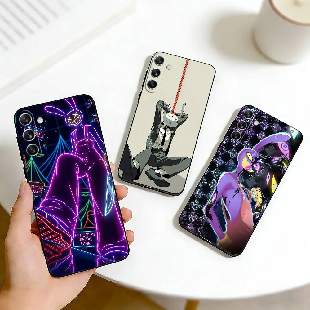TADC J-Jax Bunny Phone Case For Samsung Galaxy A73,A72,A71,A70,A53,A52,A51,Others Soft Black Cover