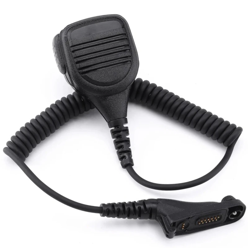 Waterproof Microphone Speaker Mic Compatible with Motorola XiR P8268 P8200 XPR6300 APX7000 GP338D Walkie Talkie