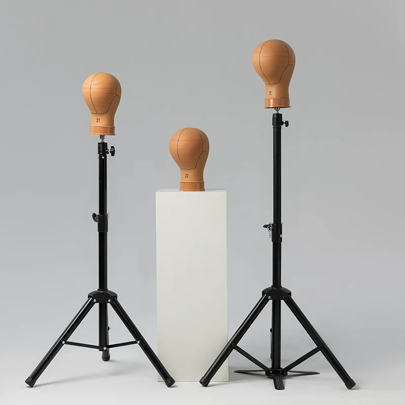 Clothing Store Mannequin Head Wig Trimming Styling Props Design Dummy Head Display Stand