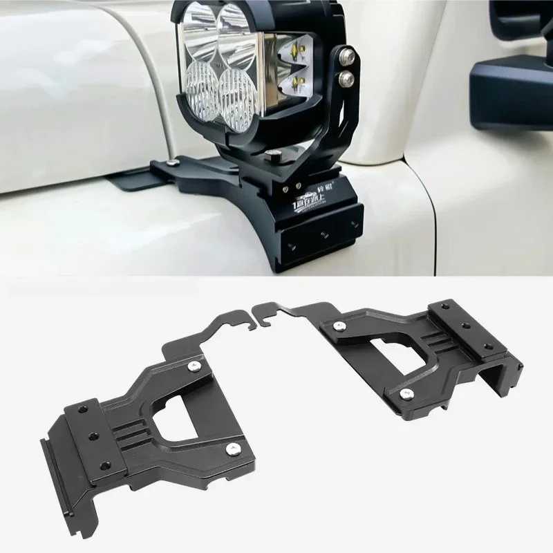For New 212 T01 Car A-Pillar Expansion Bracket Modified LED Spotlight Aluminum Alloy Dual Light Quick-Release Light Stand Base