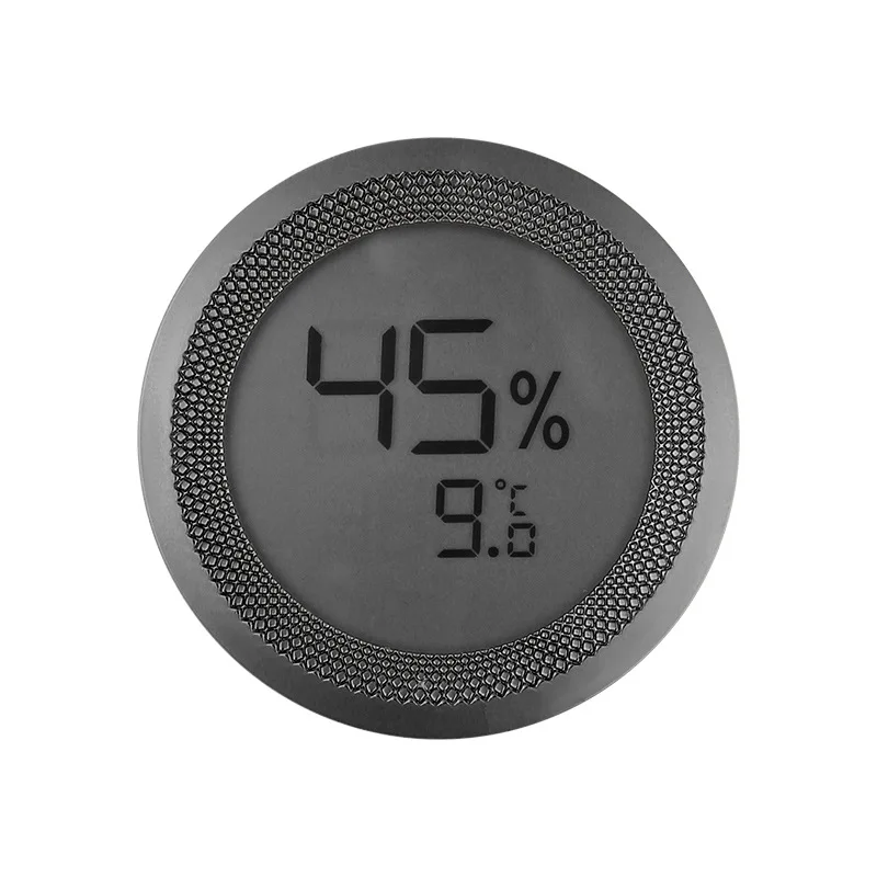45Mm Metal,Electronic Digital Display Thermometer,Special Box for Musical Instruments,Humidity Measurement Can Be Switched By CF