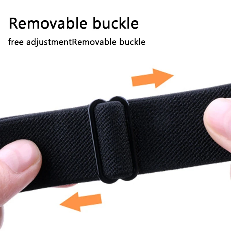 Scrunchie Strap For Samsung Galaxy Watch Ultra 47mm accessories Sport Elastic Nylon bracelet correa Galaxy watch 7 Ultra band 47