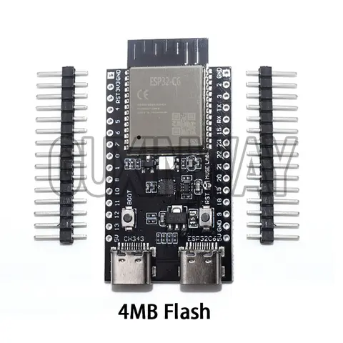 ESP32-C6 ESP32 WiFi+Bluetooth 사물의 인터넷 듀얼 Type-C 개발 보드 ESP 32 코어 보드 ESP32-C6-DevKit C N4R2