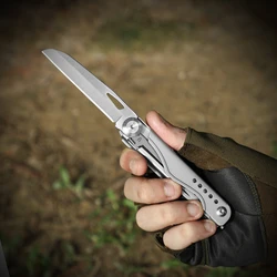 Multi-function survival tool, sharp knife, easy to carry, camping gear pocket knife, Christmas gift for men's dad