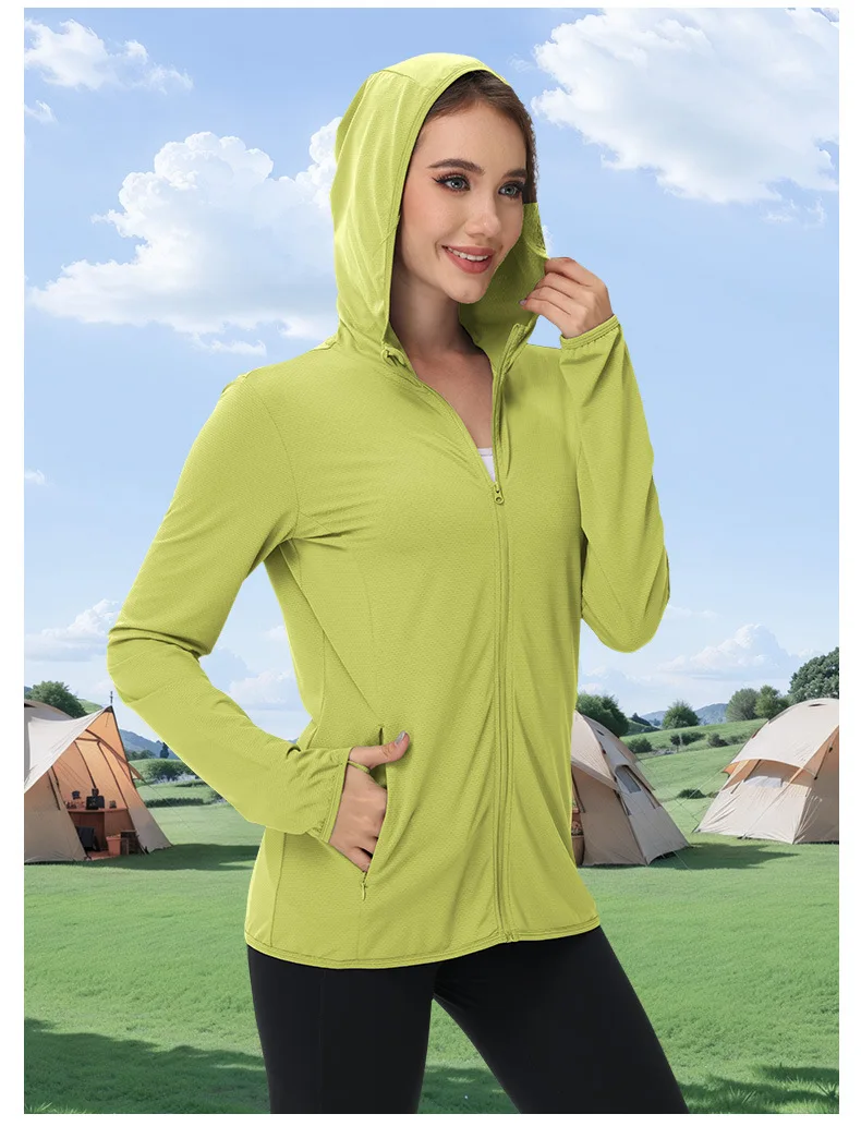 UPF50 Sun Running Protective Clothing Men Running Jacket Breathable Jackets Outdoor Quick Dry Thin Coat Camping Hiking Jogging