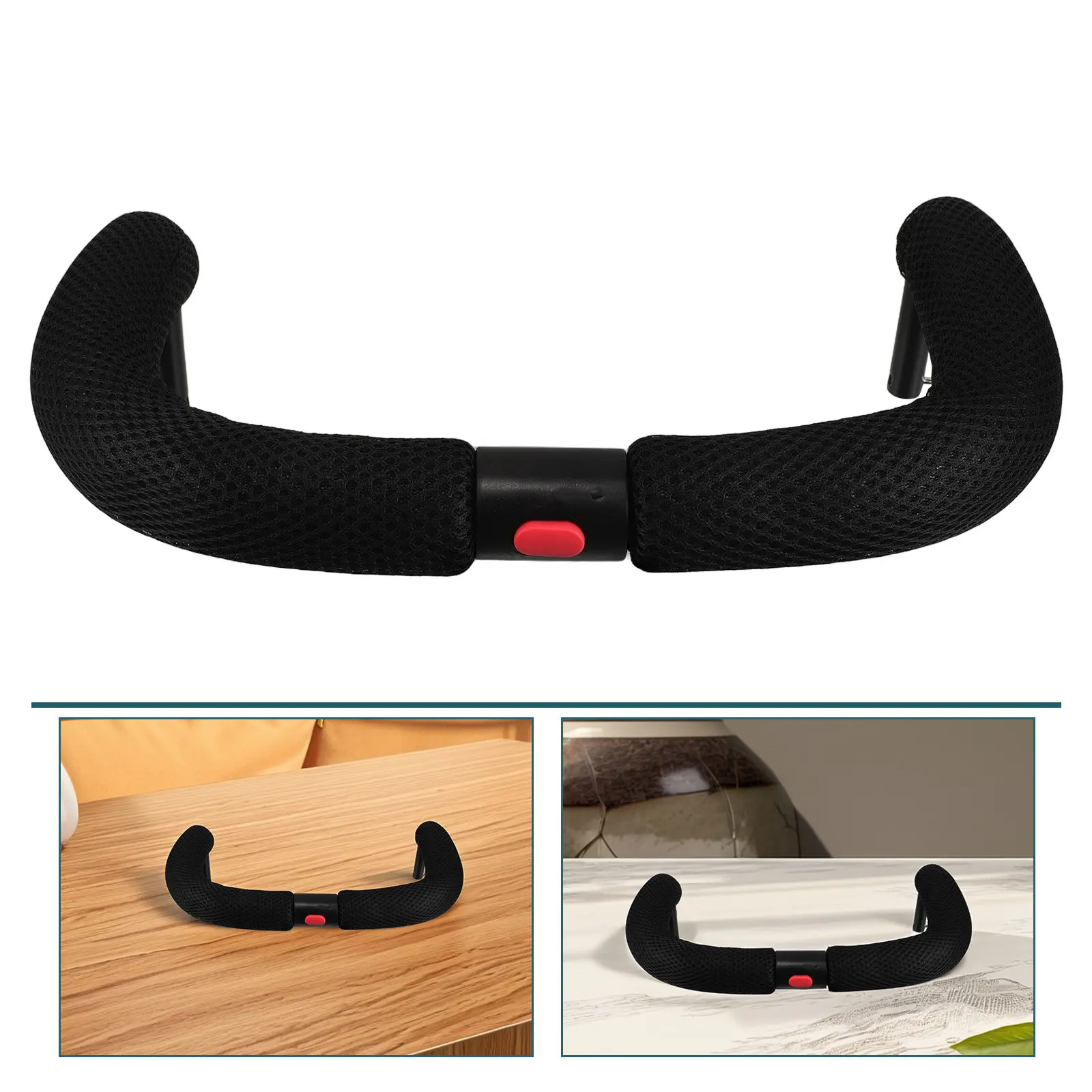 ユニバーサルベビーカーガードレールアームレストスポンジパッド入りソフト安全ガードレールハンドルバープロテクターベビーカーアクセサリー