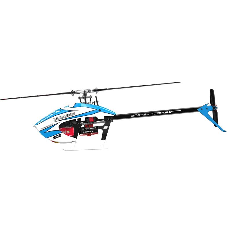 Neues Goosky S2 MAX ferngesteuertes Hubschrauber-3D-Stuntflugzeugmodell mit doppeltem bürstenlosem Direktantrieb 6-Kanal-Jungenspielzeuggeschenk