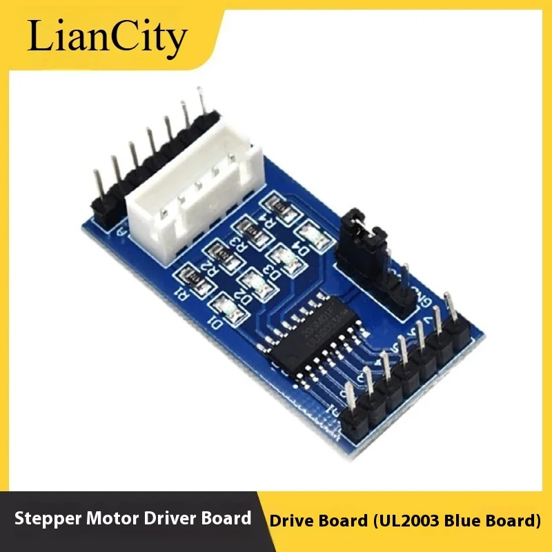 Stable Driving UL2003 Driver Board for Five-Wire Four-Phase Stepper Motor with Test Function