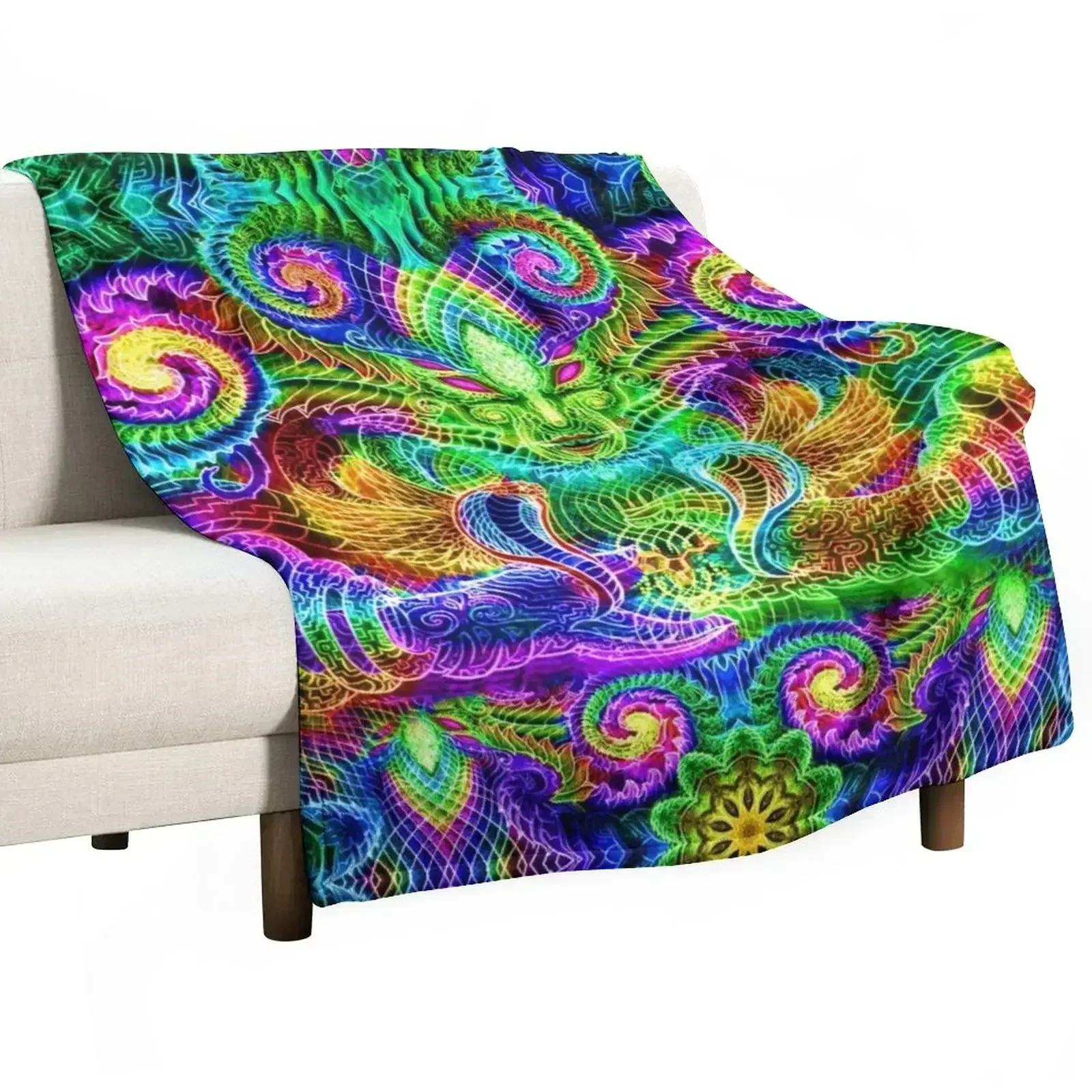 An i for an eye Throw Blanket Bed Fashionable Thins Blankets