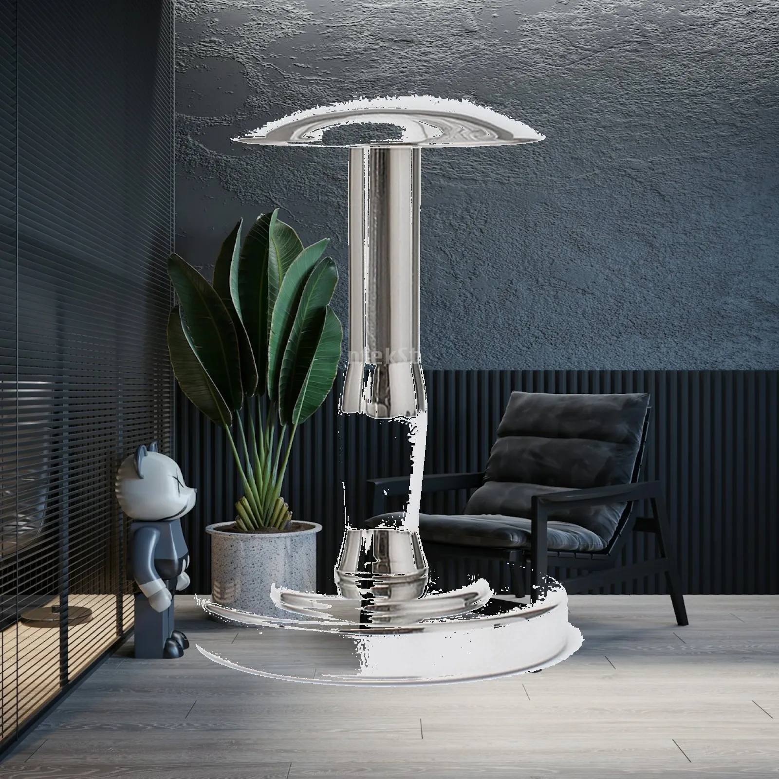 Headwear Display Stand with Dome Top for Hat Shape Support and Wide Base for Secure Placement on Counter or Shelf
