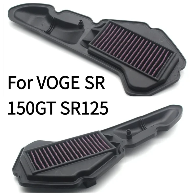 For VOGE SR150GT SR125 Engine Air Intake Cleaner High Flow Motorcycle Air Filter Modification Accessories