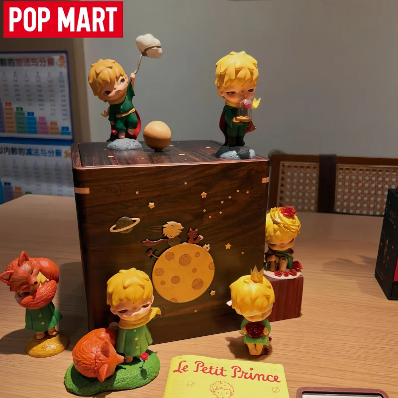 

Горячий POP MART Hirono x Le Petit Prince Serie Blind Box Toys Mystery Box Mistery Toys Фигурка Сюрприз Симпатичные модели Рождественский подарок