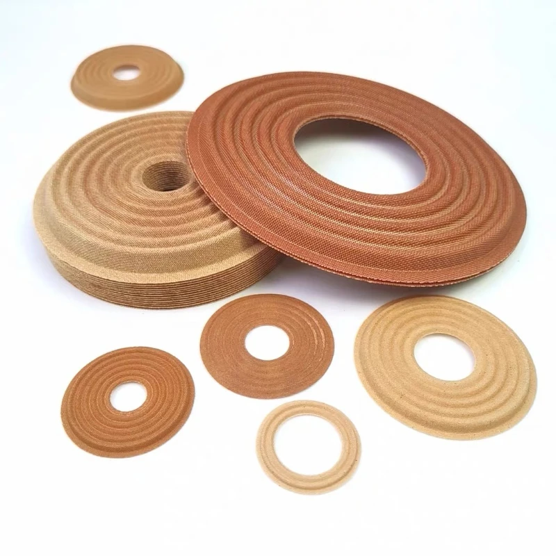 2pcs Speaker Spring Sheet Elastic Wave Support Sheet Speaker Center Elastic Wave Multi Size Speaker Bracket Repair Parts