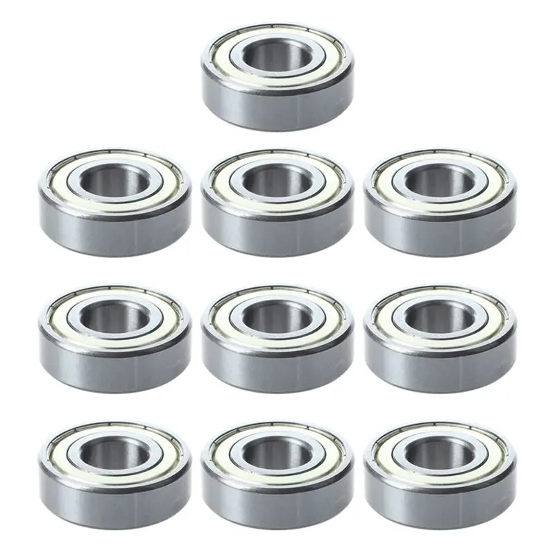 ABGH-10X 6203Z Deep Groove Double Metal Metric Ball Bearing 17 X 40 X 12Mm