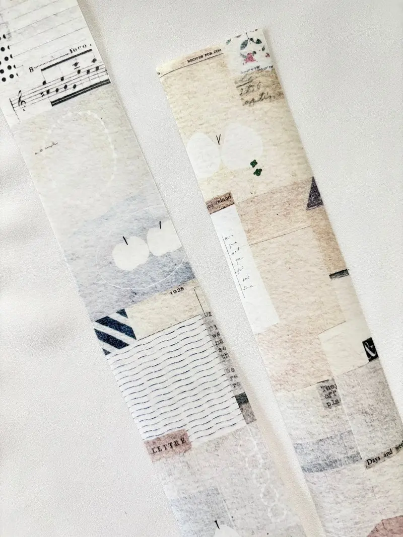 1 Loop Pion Vintage Fabric Ribbon Lace Washi PET Tape for Card Making Plan Scrapbooking DIY Decorative Sticker view 5