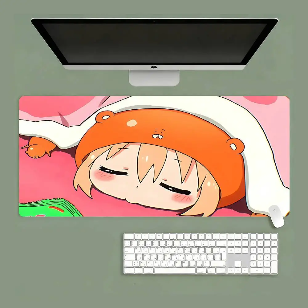 Anime U-Umaru-chans Mouse Pad Computer Mat Deskpad Laptop Keyboard Mat Office Large Landscape Mousepad