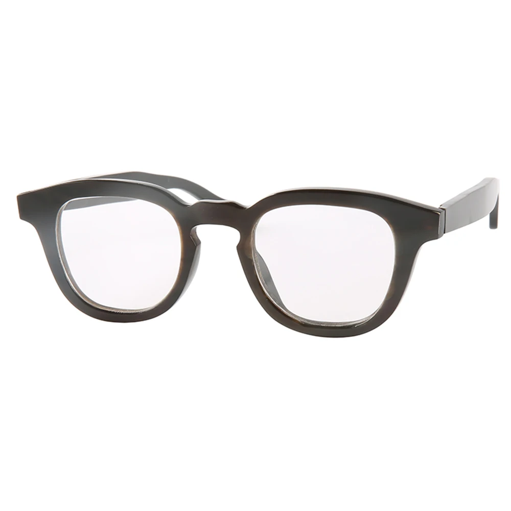 Man's Glasses Frames Unique Handmade Buffalo Horn Prescription Eyeglass Frames Vintage Retro Oversize Optical Lenses Eyeglasses