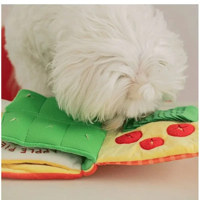 Korean Version of Cute Pet Sniffing and Speaking to Solve Fun, Grinding Teeth, Dog and Cat Hiding Food Toy Book