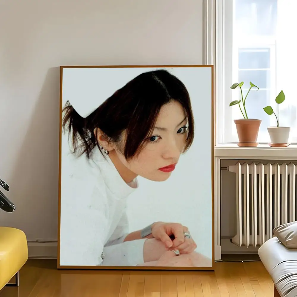 Alternative Singer S-Sheena Ringo Poster Trendy Vibe Removable Canvas Print Wall Accent for Personal Space & Apartment