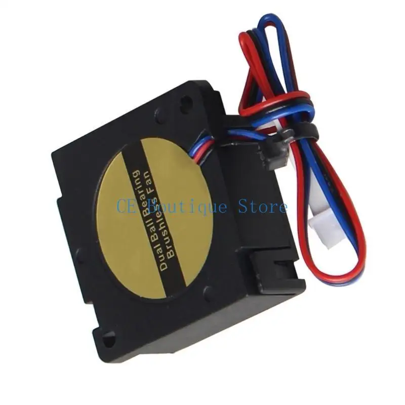652F SV08 24V مروحة تبريد هادئة للطابعات ثلاثية الأبعاد والأجهزة الإلكترونية 30x30x10mm