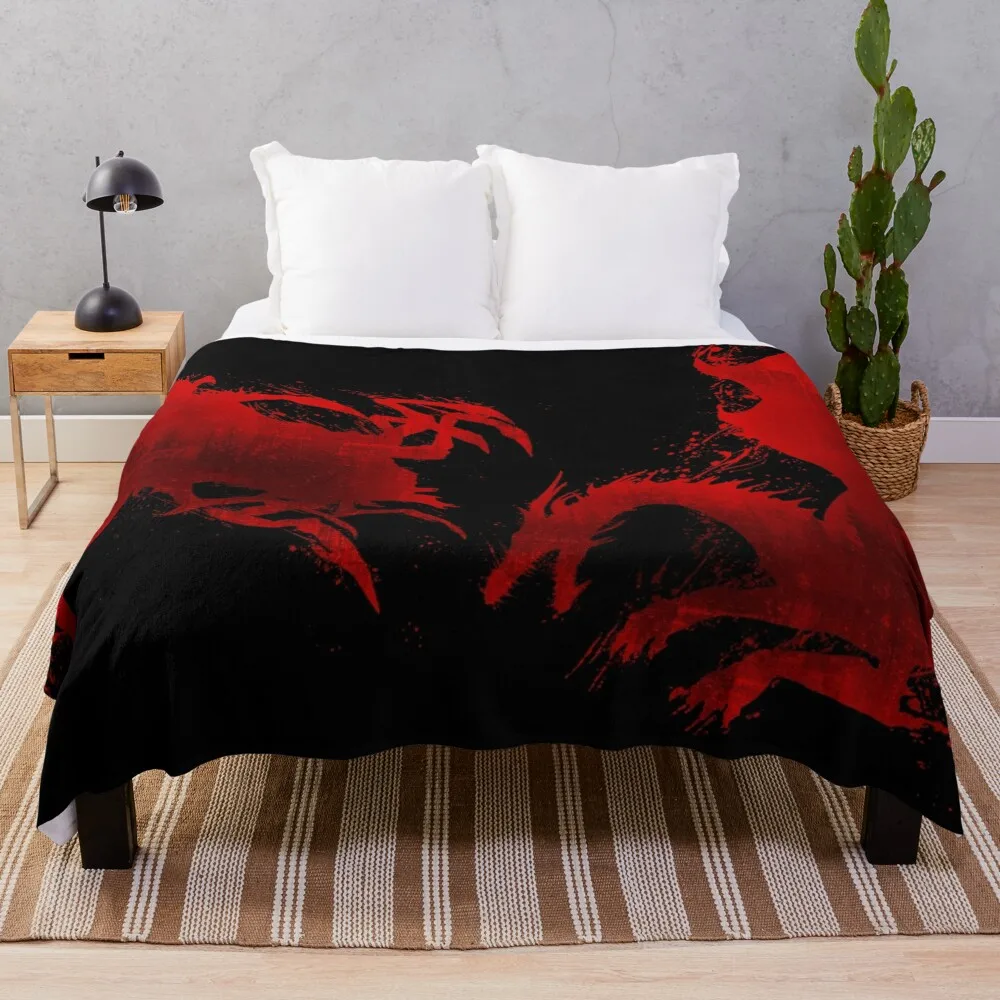 Dragon Age Origins: Awakening Blood Dragon V2 Throw Blanket Luxury Brand warm for winter funny gift Blankets